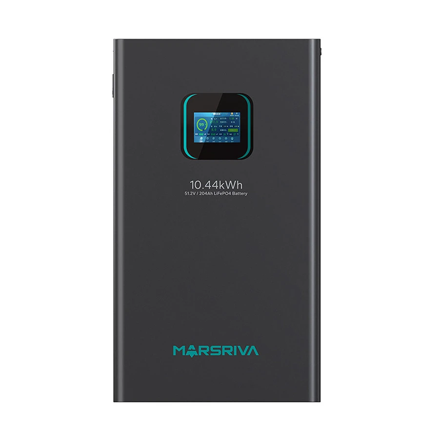 Marsriva MR-LFP48-200-WMD 51.2V 204Ah LiFePO4 Solar Inverter Battery