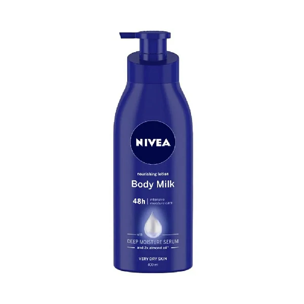 Nivea Body Milk Nourishing Lotion 400ml (Very Dry Skin) (400ml)