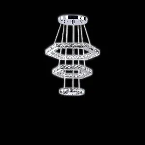 Qulik Modern Chandelier Decorative 3-Layer Fountain LED Ceiling Light (QL-30901-500)