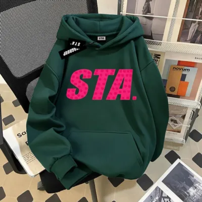 Men's Full Sleeve Winter Hoodie, 300 GSM Cotton, Sizes M to XL
