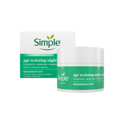 Simple Age Resisting Night Cream 50ml (Hungary)