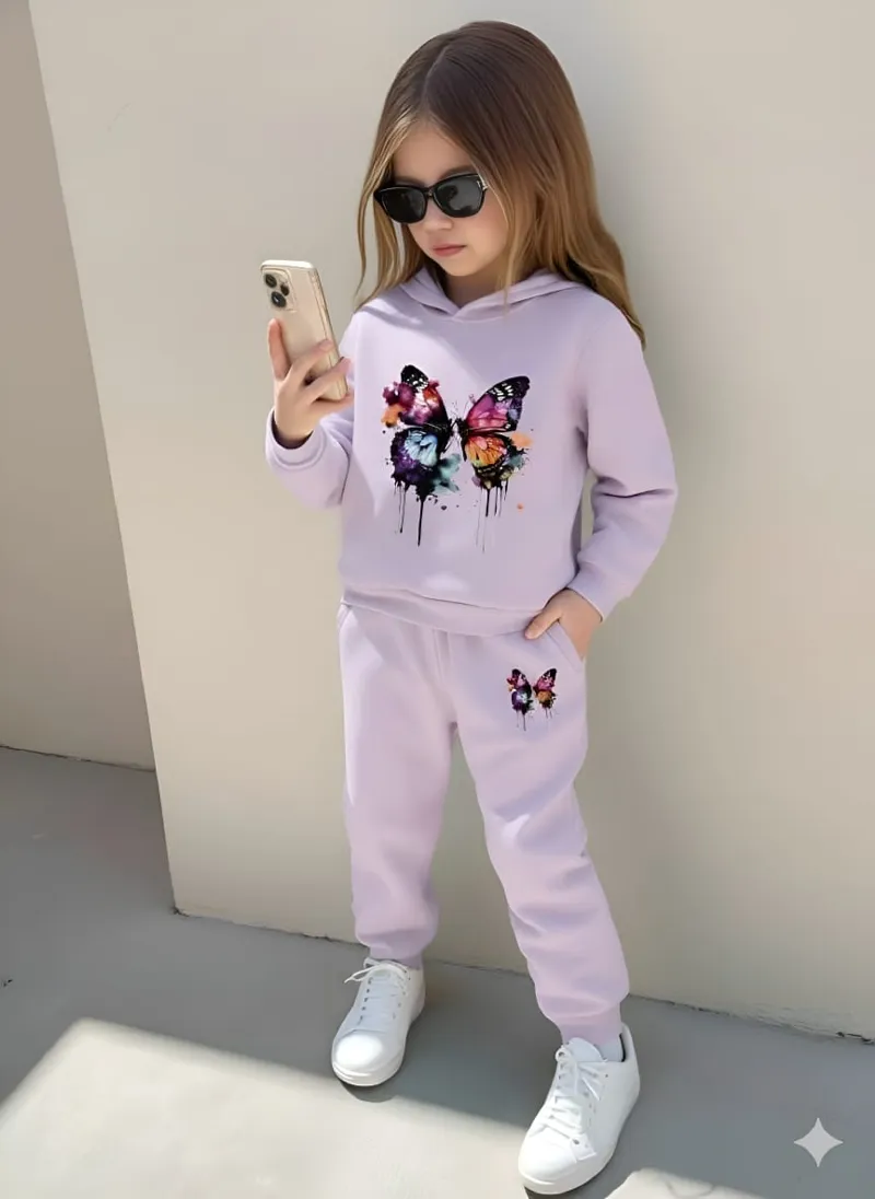 Kids Hoodie and Pant Set, 3 Months to 10 Years, 280-300 GSM