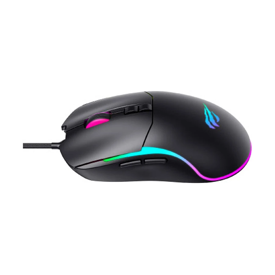 Havit MS1020S Wired RGB Backlit Black Gaming Mouse