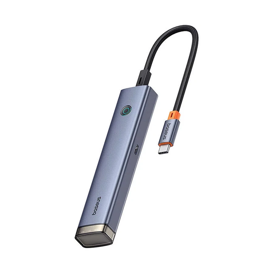 Baseus AIR UltraJoy USB-C to HDMI, USB 3.0, USB 2.0 & Type-C Hub Gray