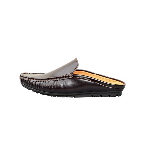 Leather Half Loafer – Coffee
