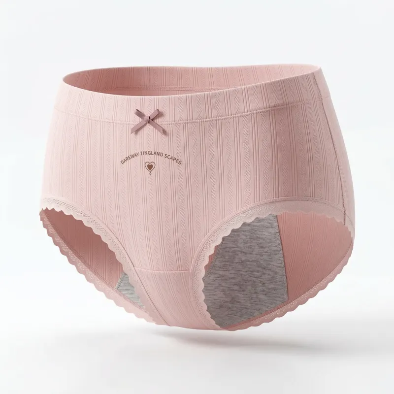 Leakproof cotton panty  for women comfortable underwear - (Multicolor)