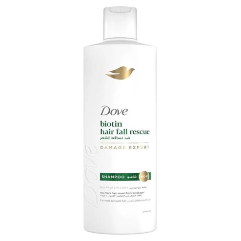 Dove Biotin Hair Fall Rescue Damage Expert Shampoo 590ml (Saudi Arabia)