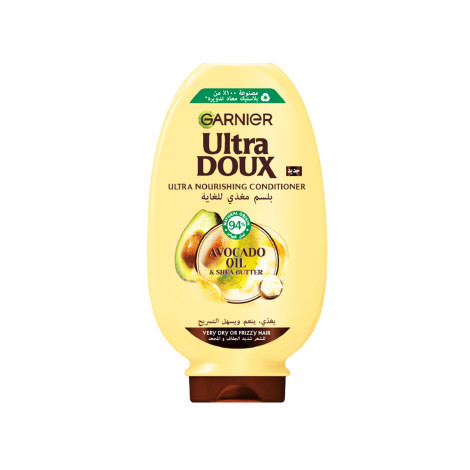 Garnier Ultra Doux Avocado Oil & Shea Butter Ultra Nourishing Conditioner 360ml (Egypt)