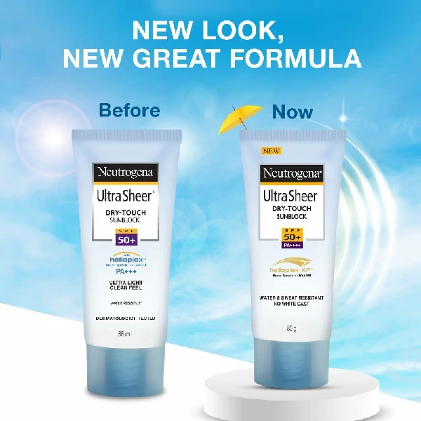 Neutrogena Ultra Sheer Dry-Touch Sunblock SPF50+ (80gm)