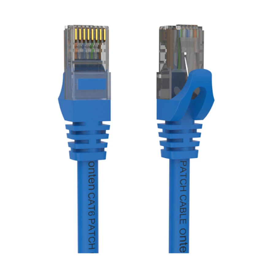 Onten OTN-E611 Cat-6 UTP 1.5 Meter Blue Network Cable