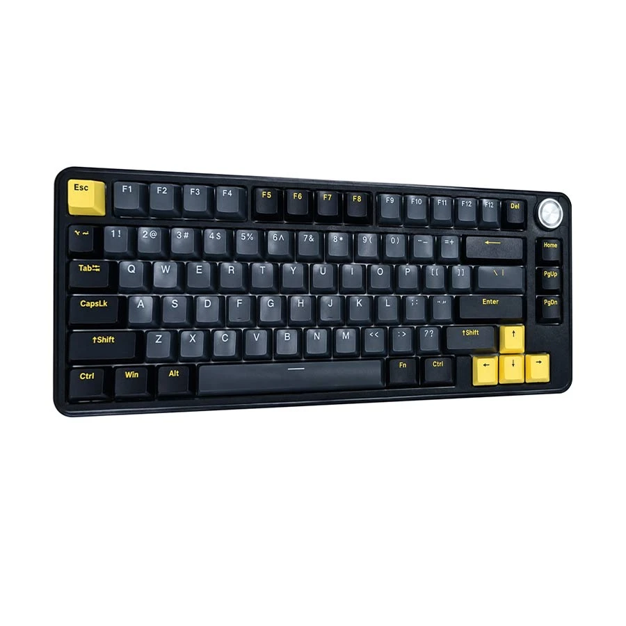 T-Wolf T40 RGB Tri Mode Grey & Black Mechanical Gaming Keyboard