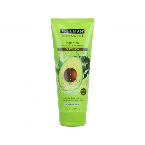 Freeman Purifying Avocado + Oatmeal Clay Mask 175ml (UAE)