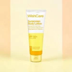 Wishcare sunscreen body lotion SPF 50+ pa+++ 100ml (Indonesia)