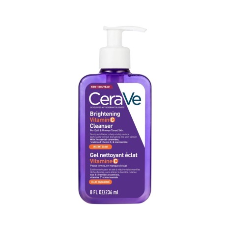 CeraVe Brightening Vitamin C Cleanser 236ml (France)