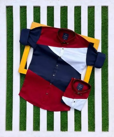 Men's Full Sleeve Cotton Casual Shirt, Size L, 6 Colours