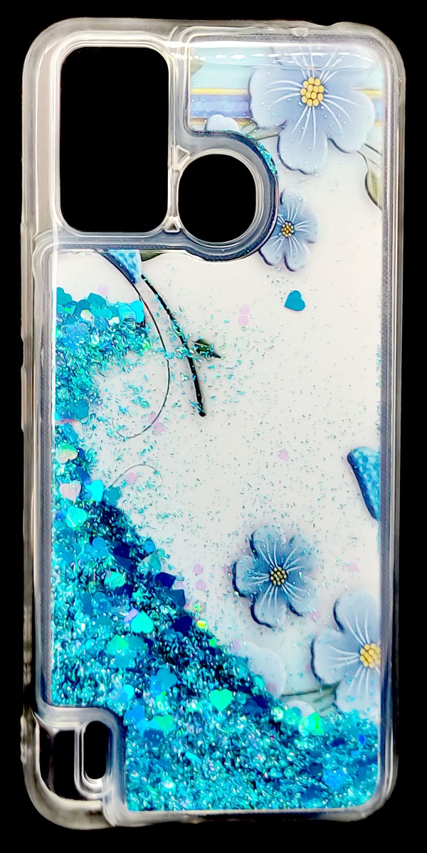 itel Vision 1 Pro 3D Glitter Cover