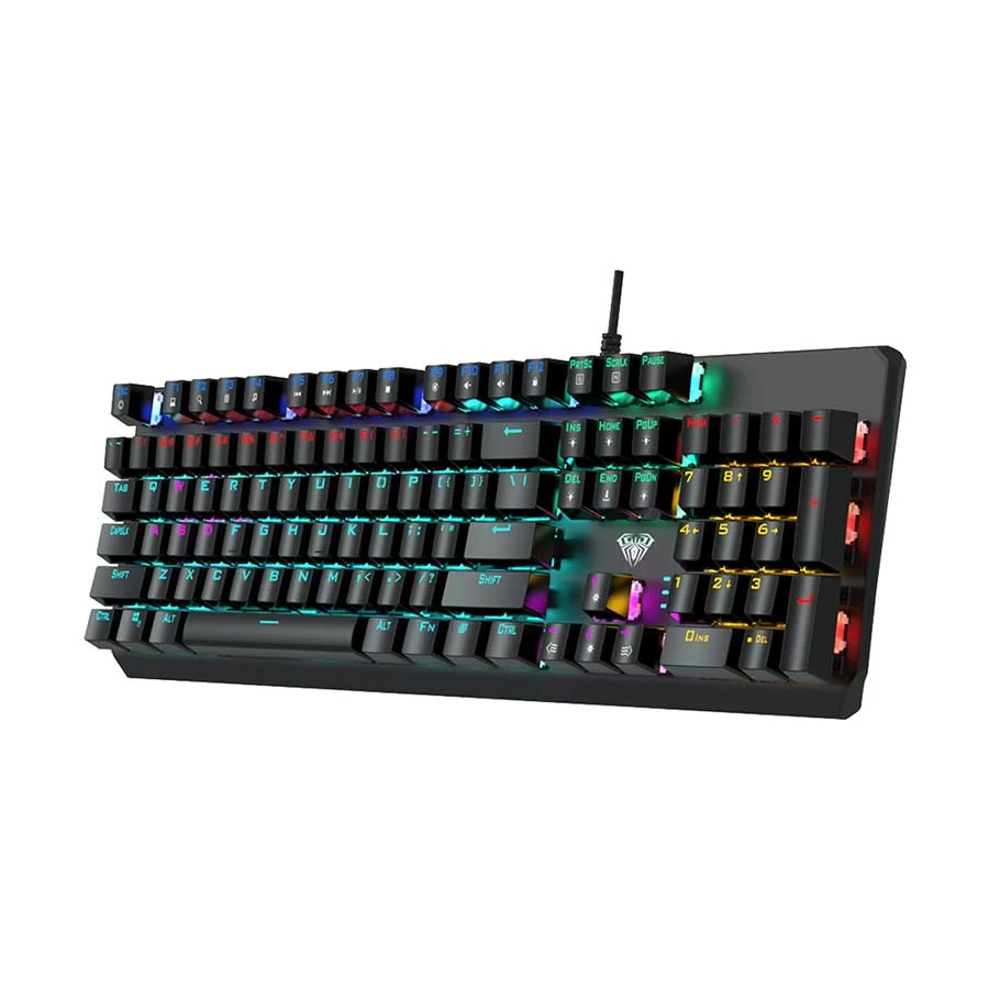 Aula F2066-II Wired Black Mechanical Gaming Keyboard