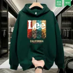 Men's Winter Hoodie in 280 GSM Cotton, Sizes M to XL, 6 Colours