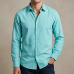 Men's Solid Colour Color Shirt( paste)