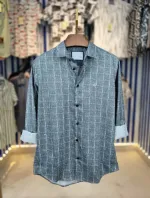 Men's Full Sleeve Digital Print Shirt, Pure Cotton Slim Fit