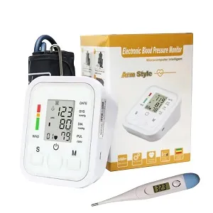 Electronic Digital Blood pressure Machine High Accuracy  Comes with  free thermometer