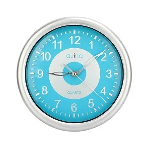 Logan Classic Wall Clock-Blue Step