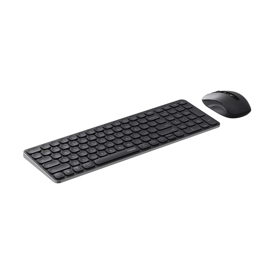 Rapoo 9350S (Dual Mode) Dark Grey Ultra-slim Keyboard & Mouse Combo