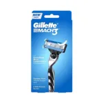 Gillette Mach3 Smoothest Most Comfortable 3 Bladed Razor (India)