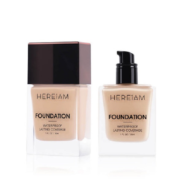 HEREIAM Waterproof Lasting Coverage Foundation(Honey)