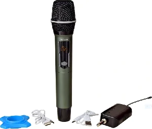 Shengfu CP-113CD Professional Rechargeable UHF Wireless Interview Microphone