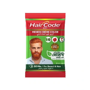 HairCode Egypt Mehedi Crème color ( Hair + Beard) (25gm)