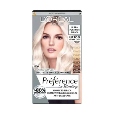 Loreal Hair Color Preference - Bleach Ultra Platinum (Belgium)