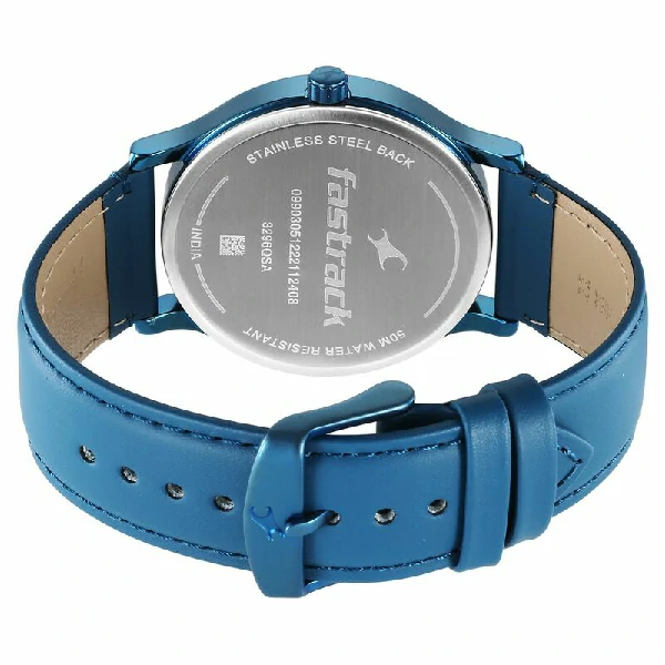 Fastrack 3296QL01 Urban Camo Blue Dial Ladies Watch