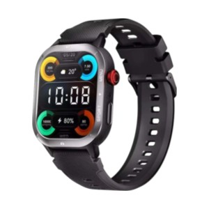 Haylou Iron Neo Black Bluetooth Calling Smart Watch