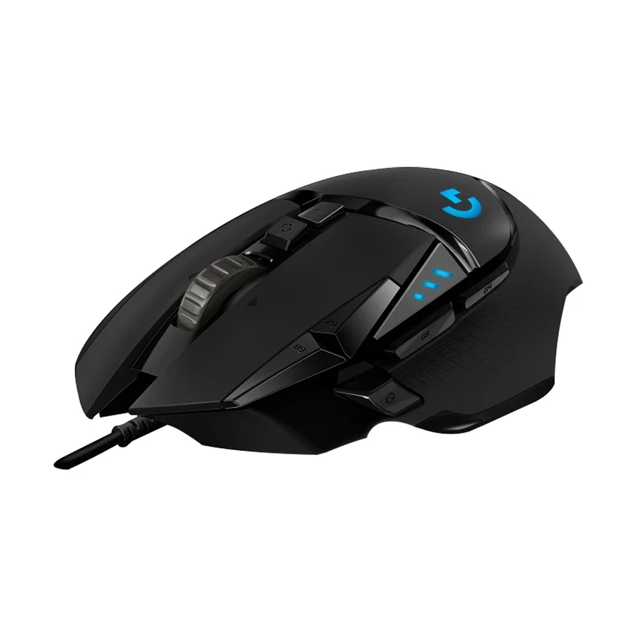 Logitech G502 Hero Wired Black Gaming Mouse
