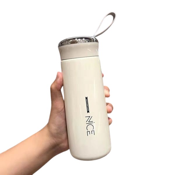 400ml Vacuum Water Bottle – Hot & Cold Thermos with Stylish Leak-Proof Design