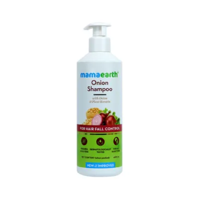Mamaearth Onion Shampoo for Hair Fall Control 250ml (India)