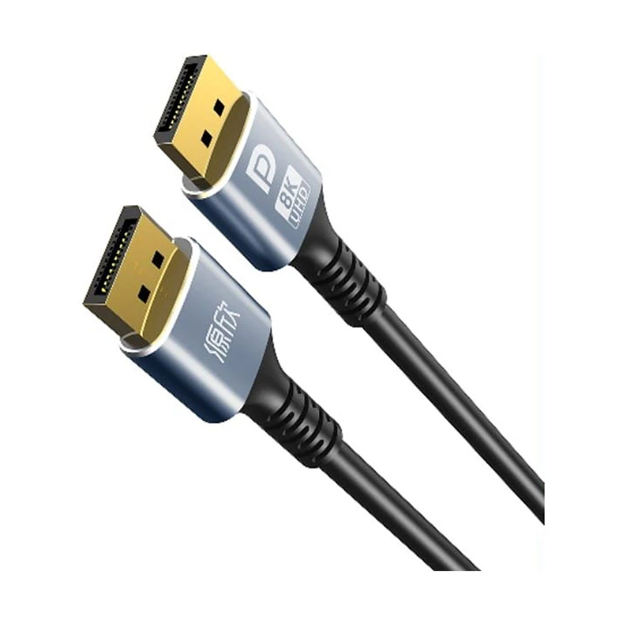 Yuanxin YDP-008 DisplayPort Male to Male 8K Cable 1.8 Meter Black