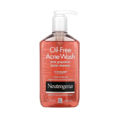 Neutrogena Oil-Free Acne Wash Pink Grapefruit Facial Cleanser 269ml (USA)