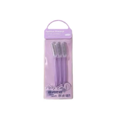 Lmltop Fashion Makeup Comfort & Portable Brow Razor 3pcs (China)