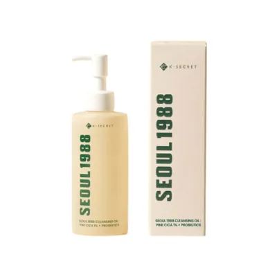 K-Secret  Pica 1% + Probiotics  Seoul 1988 Cleansing Oil 200ml (Korea)
