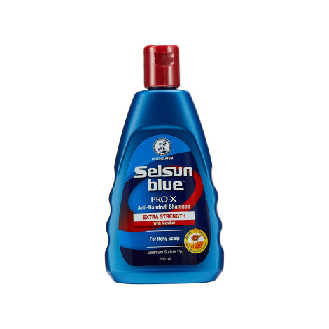 Selsun Blue Pro-X Anti Extra Strength Dandruff Shampoo 200ml (USA)