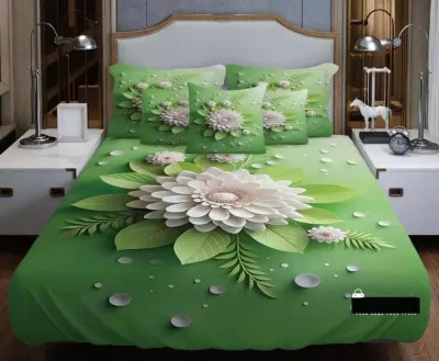 China Premium 3D Design Bed Sheet