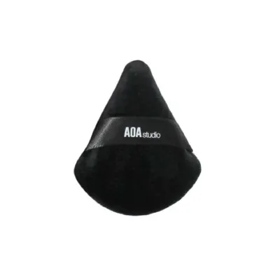 AOA Studio Velvet Puffs Makeup Sponge - Black (China)