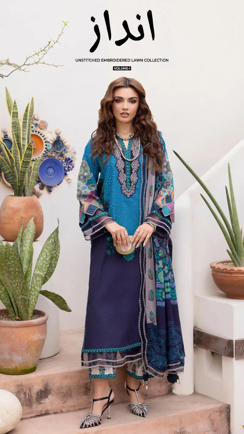 Microstitch Three Piece with 39 Inch Pant, 4 Colour Choices