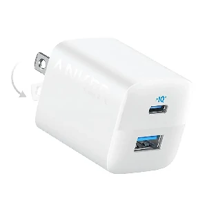 Anker 323 33W Dual Port Fast Charger- White Color