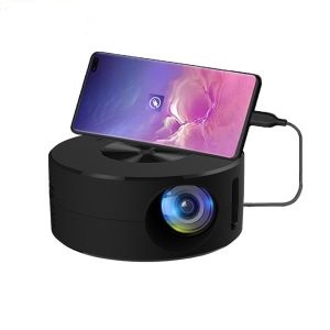 YT200 Convenient Projector LED Mobile Video Projector Home Theater