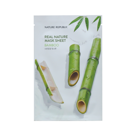 Nature Republic Real Nature Mask Sheet Bamoo 23ml (Korea)