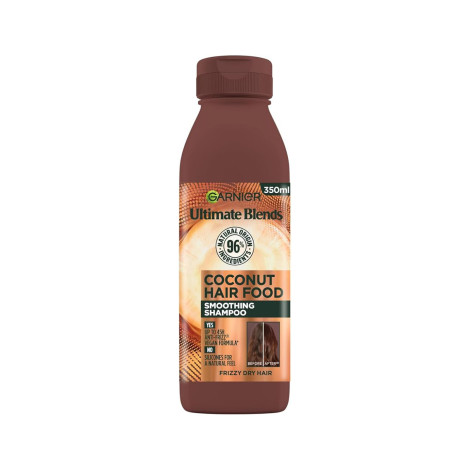 Garnier Ultimate Blends Coconut Hair Food Smoothing Shampoo 350ml (Italy)