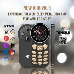 Tensile Sleek Metal Body And Amoled Display